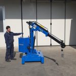 Mini grúas eléctricas o semi automáticas con capacidad hasta 450 kg.