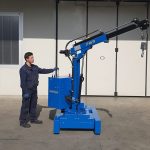 Mini grúas eléctricas o semi automáticas con capacidad hasta 450 kg.