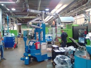 Elektrické jeřábové formy o kapacitě 2 000 kg