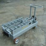 Battery changing system for lifting cranes.