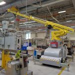 Elektrische hijskranen voor het heffen van ladingen tot 7.500 kg.