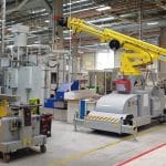 Elektrische hijskranen voor het heffen van ladingen tot 7.500 kg.